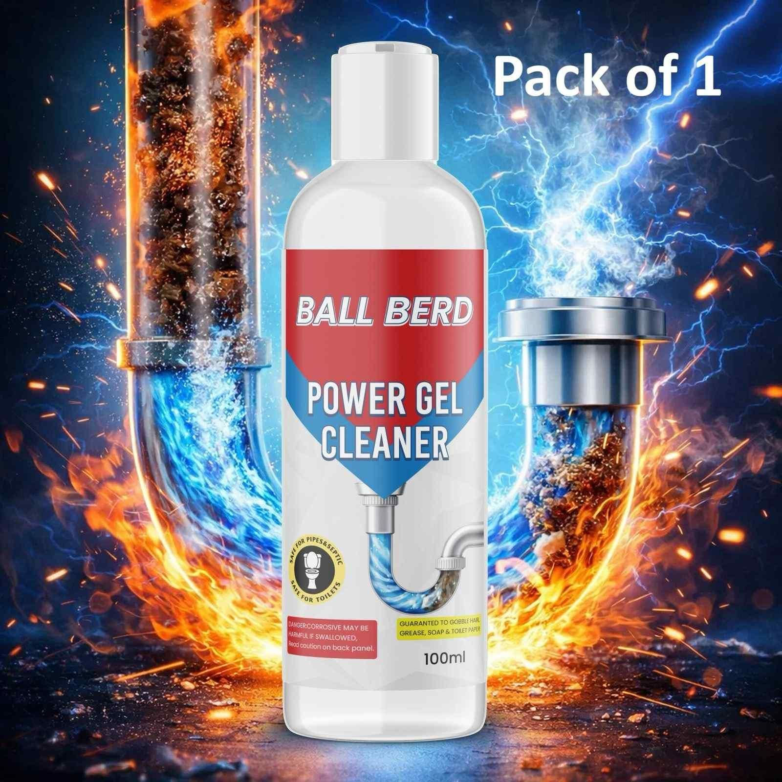 Ball Berd Power Gel Drain Cleaner 100 ml (Pack of 1)